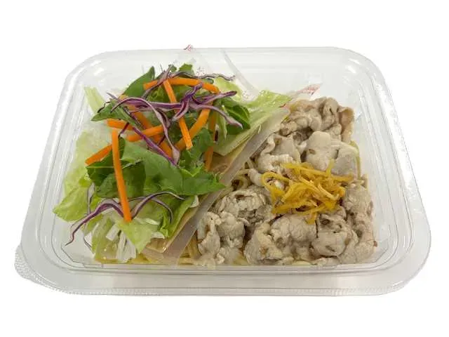 Pork Shabu Pasta Salad with Sesame Dressing