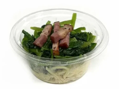 Spinach & Bacon Spaghetti Salad