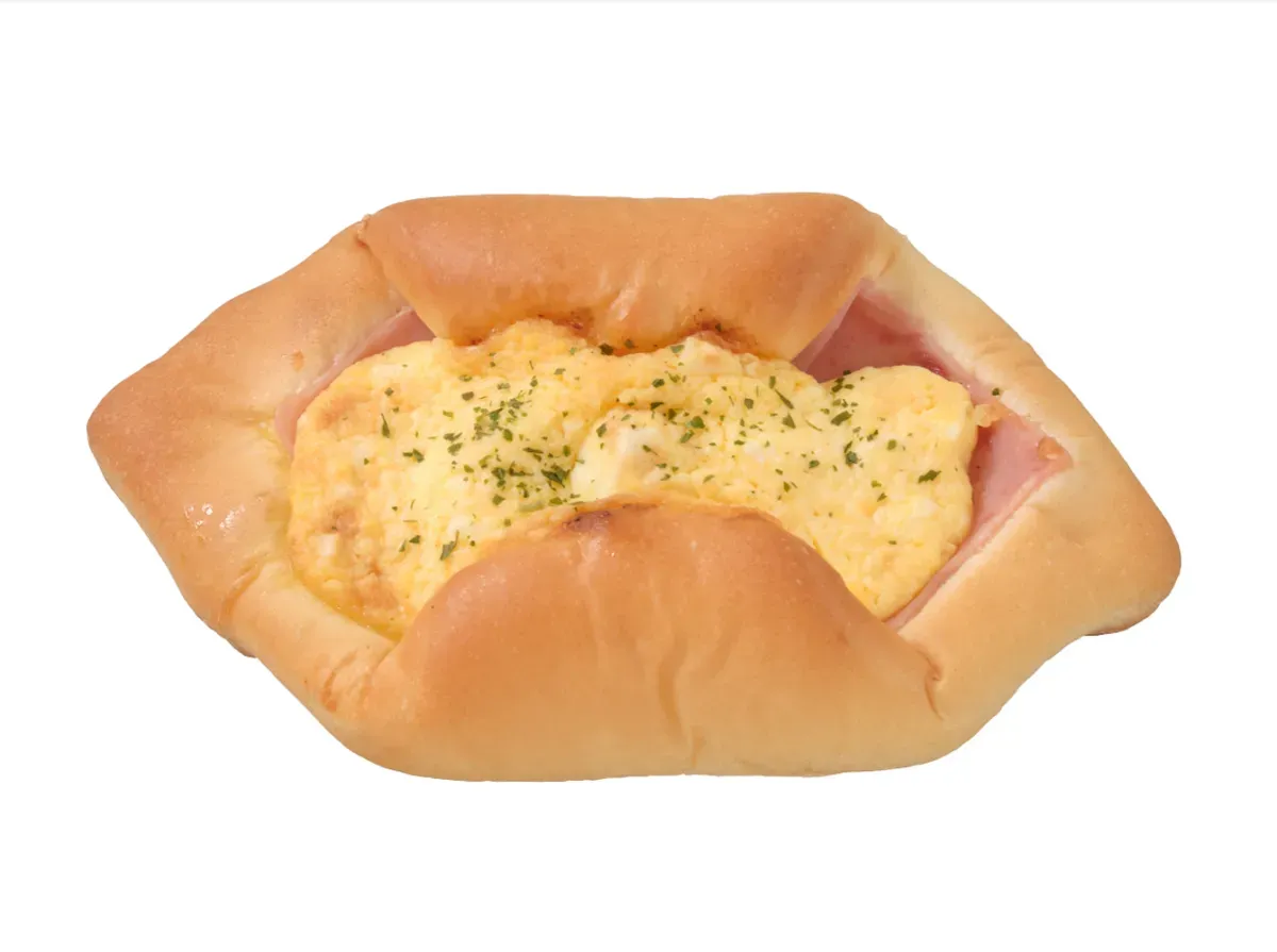 Fluffy Ham & Egg Bun