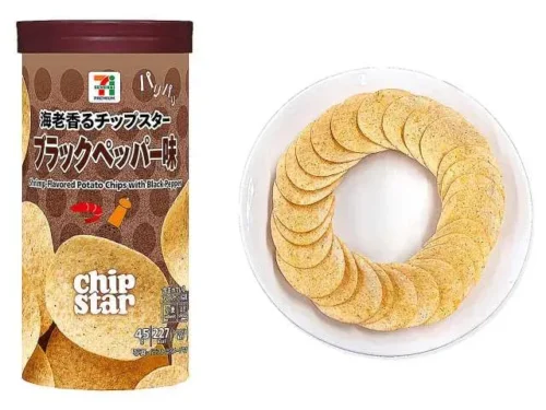 7プレミアム 海老香るチップスター ブラックペッパー味