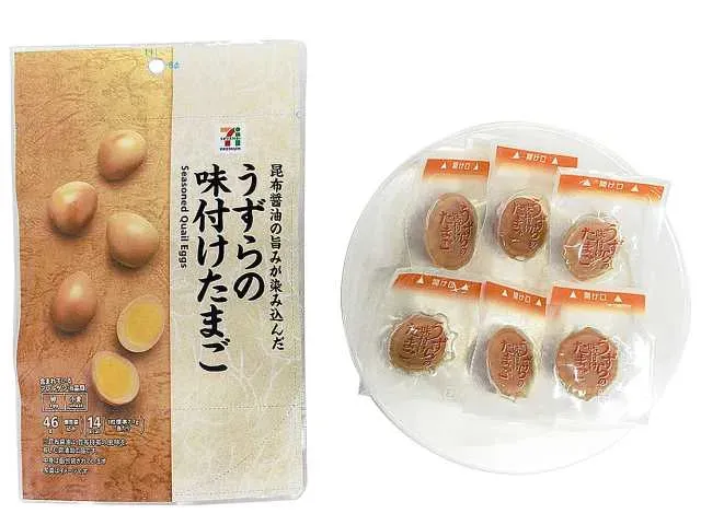 7 PREMIUM Seasoned Quail Eggs 46g