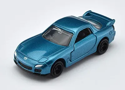 Stunning Blue Metallic! Lawson Exclusive Mazda RX-7 Tomica Debuts in Japan