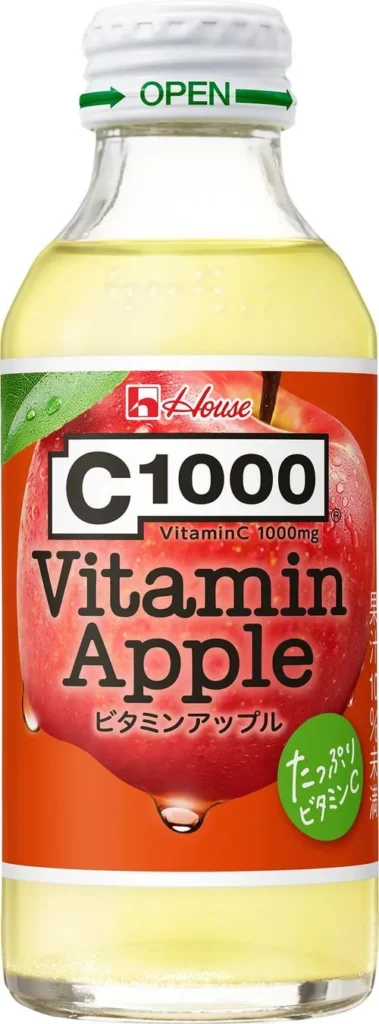 C1000に「蜜感りんご」登場！酸っぱくない1000mg補給の新常識