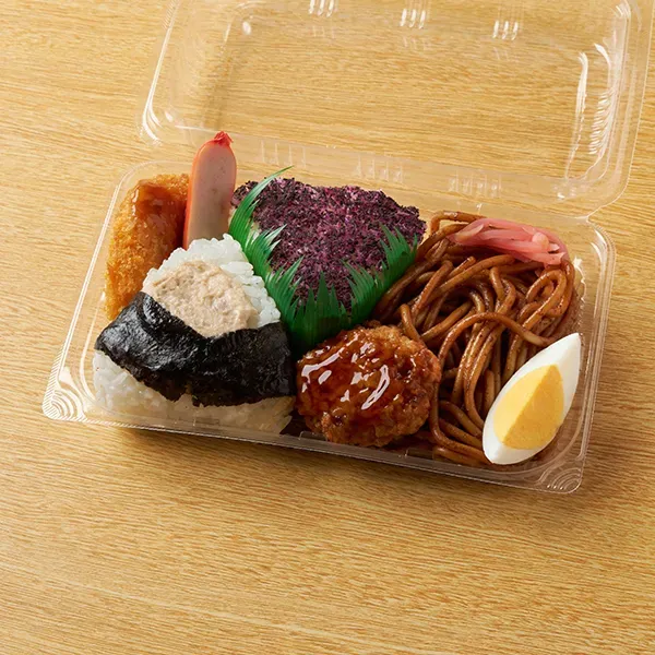 주먹밥 & 야키소바 세트