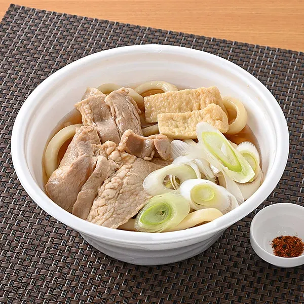 사이타마현산 후카야 파 사용 무사시노풍 고기 육수 우동