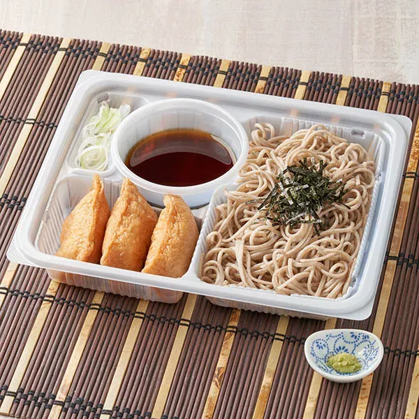 맷돌로 간 메밀가루 사용 자루소바 정식