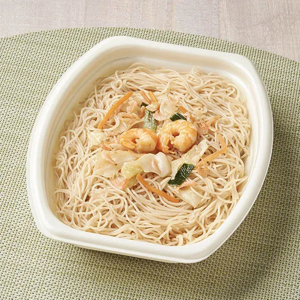 Stir-fried Rice Vermicelli with Savory Shrimp in Oyster Sauce