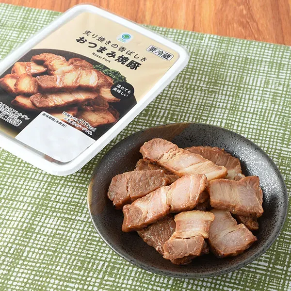 직화구이의 풍미 안주 차슈