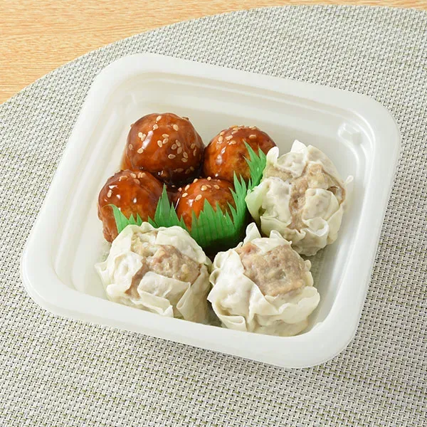 엄선한 새콤달콤 고기 완자 & 고기 슈마이