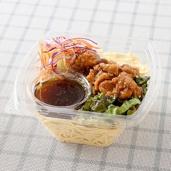 Fried Chicken & Tartar Sauce Pasta Salad