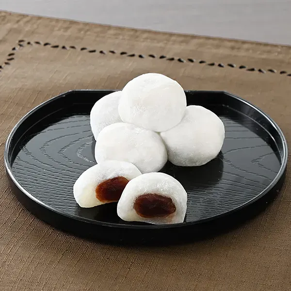 Bite-Sized Smooth Red Bean Daifuku