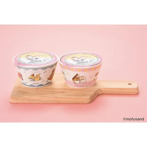 mofusand 시리얼 볼 & 백도 젤리