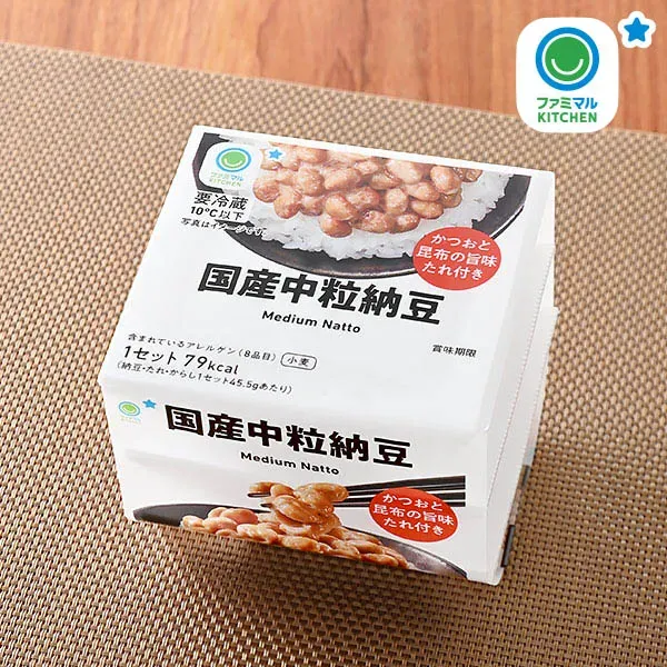가다랑어와 다시마의 감칠맛 소스가 들어간 일본산 중립 낫토