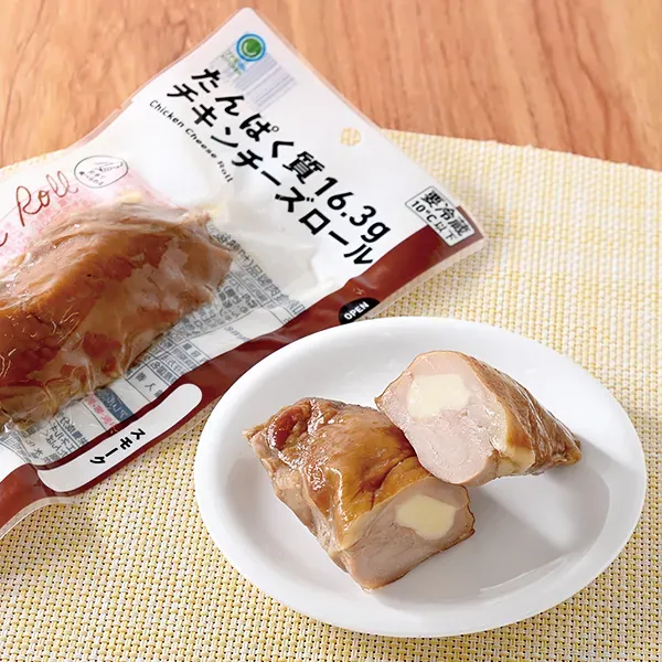 たんぱく質16.3gチキンチーズロール スモーク
