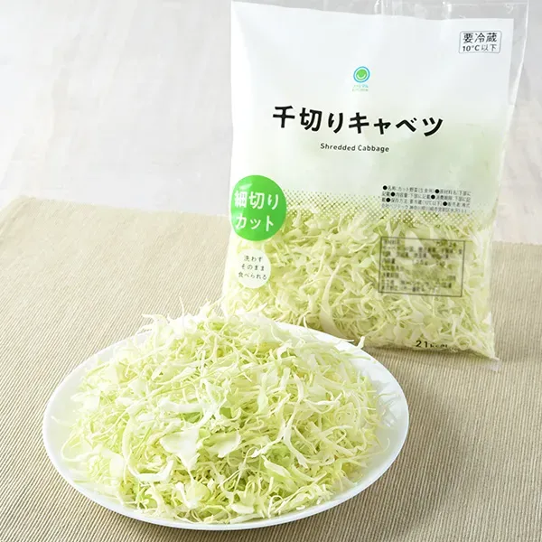 千切りキャベツ
