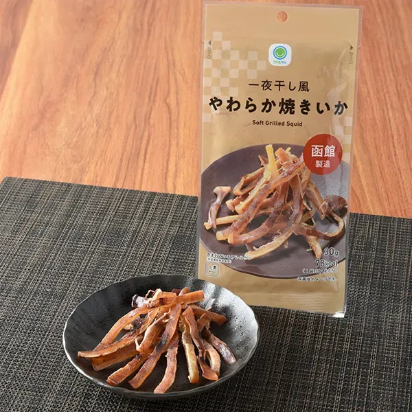 이치야보시풍 부드러운 구운 오징어