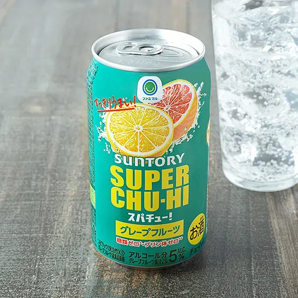 슈퍼 츄하이 그레이프프루트 350ml