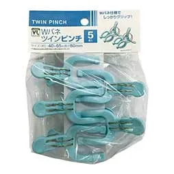 Double Spring Twin Clips