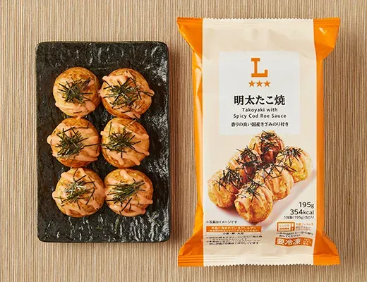 Spicy Cod Roe Takoyaki