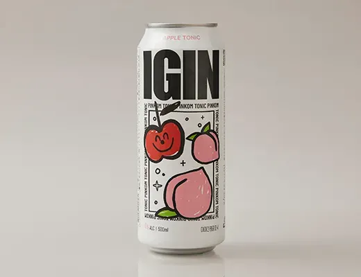IGIN APPLE TONIC Peach - konbiniDB
