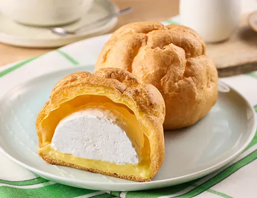 大きなツインシュー