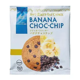 LAS OLAS Soft Oats Cookie, Banana Chocolate Chip