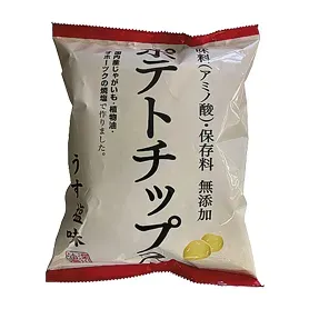 후카가와유지 감자칩 연한 소금맛