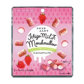딸기 우유 마시멜로