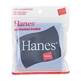 Hanes Flag Embroidered Handkerchief Navy