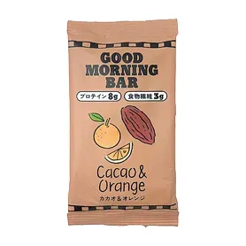 GOOD MORNING BAR カカオ＆オレンジプロテイン