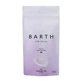 BARTH Neutral Bicarbonate Bath Salts Lavender 9 Tablets