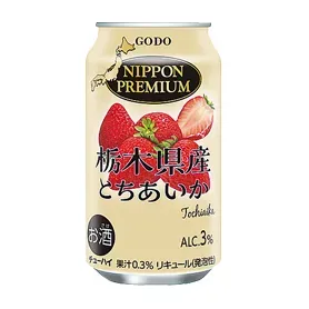 GODO NIPPON PREMIUM Tochigi Tochiaika Strawberry (350ml)
