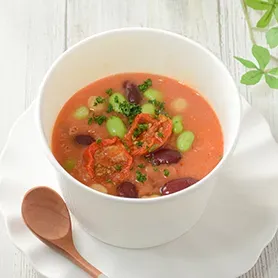 서플리 스프 단백질을 섭취할 수 있는 토마토 크림 포타주