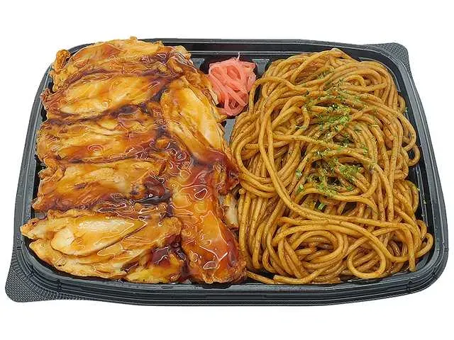 닭고기 덮밥 & 야키소바 도시락