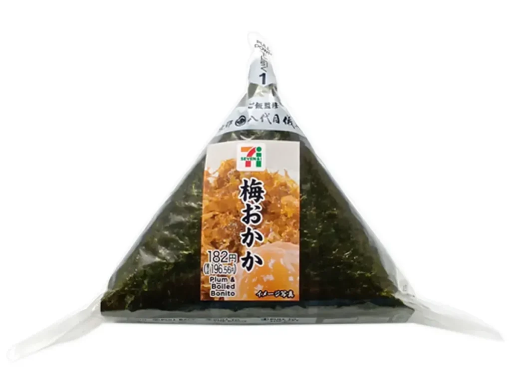 手巻おにぎり 梅おかか
