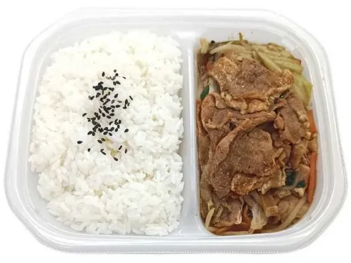 고소한 야채 볶음 도시락