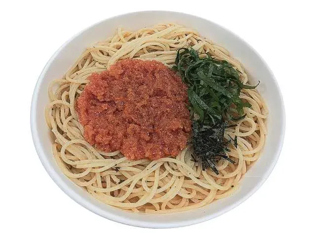 明太子と大葉の和風パスタ