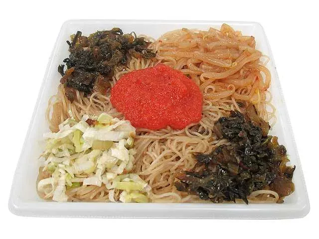 高菜と辛子明太子の焼ビーフン