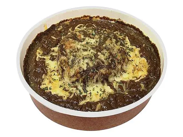 Cheese-Stuffed Hamburg Steak Curry Doria