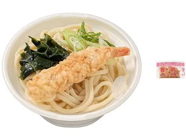 おだしの旨み海老天うどん - コンビニDB
