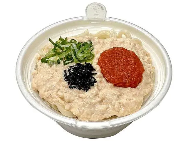 Chewy Soy Milk & Spicy Pollock Roe Cream Udon