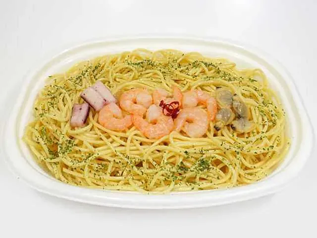 해산물 감칠맛 소금 곱빼기 파スタ