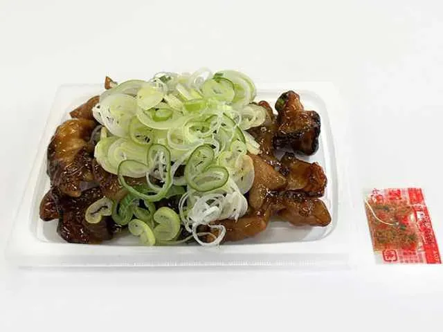 Grilled Offal with Green Onions and Sweet Soy Sauce Glaze