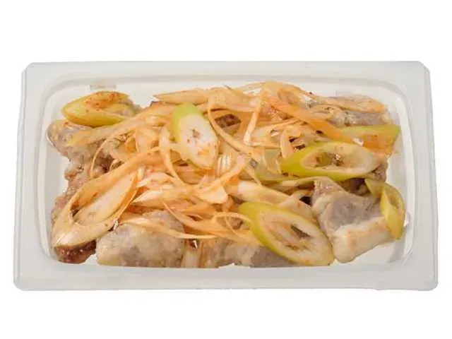 ねぎ盛り焼豚