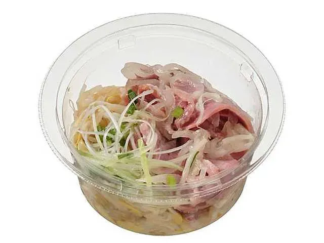 豚タン塩レモンと豆もやしナムル