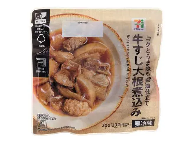 7プレミアム 牛すじ大根煮込み