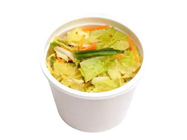 Spicy Napa Cabbage & Glass Onion Soup