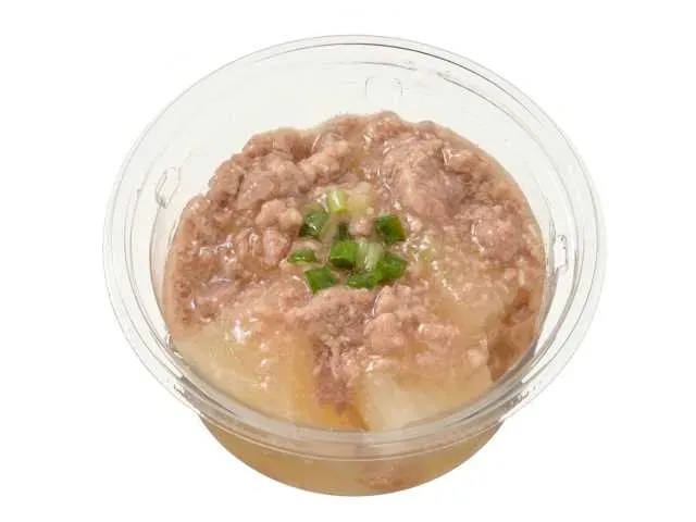 Miura City Daikon Radish with Minced Chicken Sauce