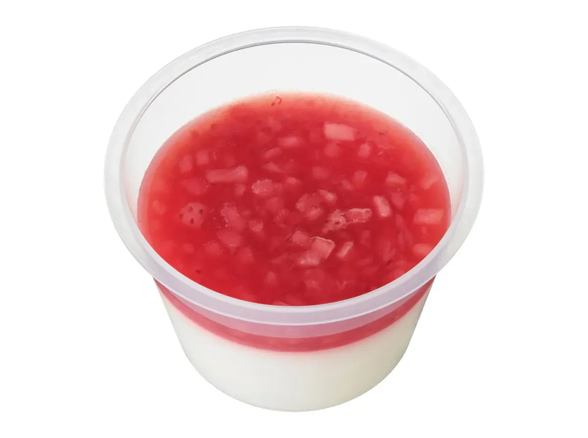 Strawberry Jelly & Smooth Almond Tofu