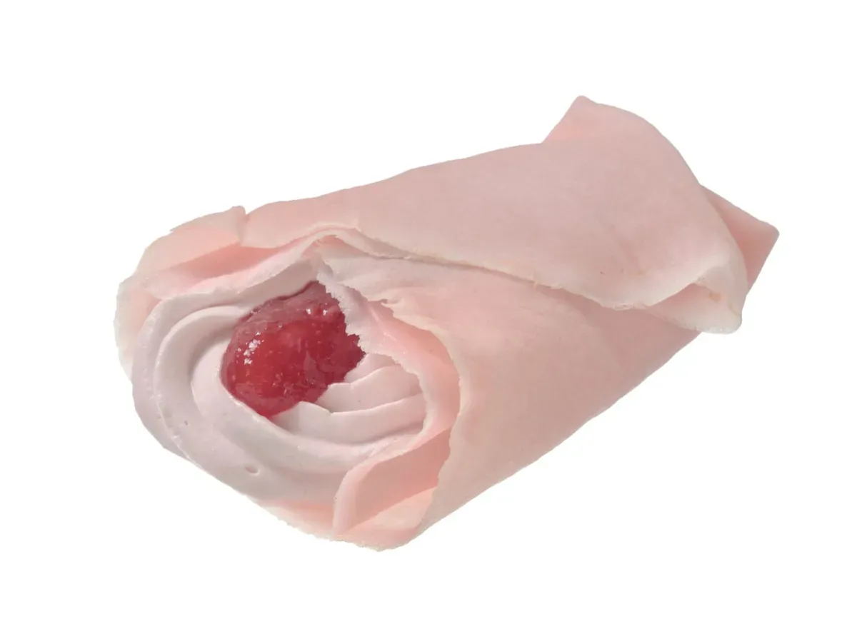 쫀득한 와풍 크레페 벚꽃과 딸기